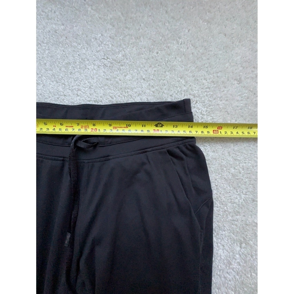 Lululemon Womens Black Elastic Waist Pockets Activewear Jogger Pants Size 6 - Picture 2 of 8
